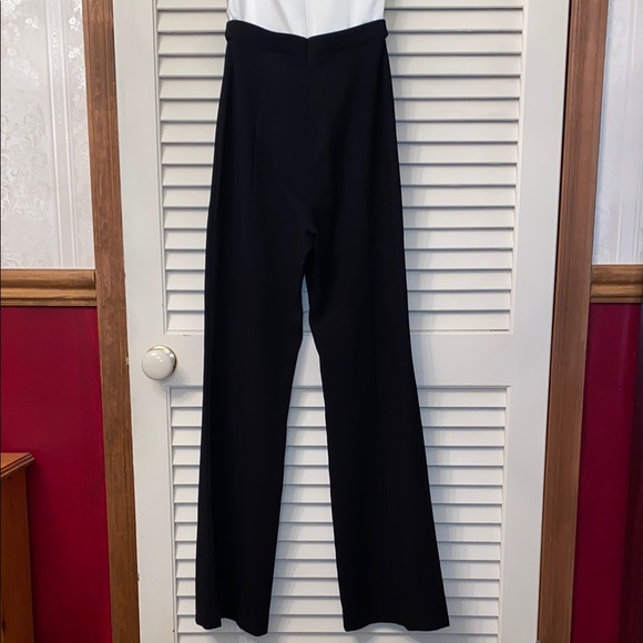 NWT Black Halo Saxon Black and White Jumpsuit - Picture 8 of 11